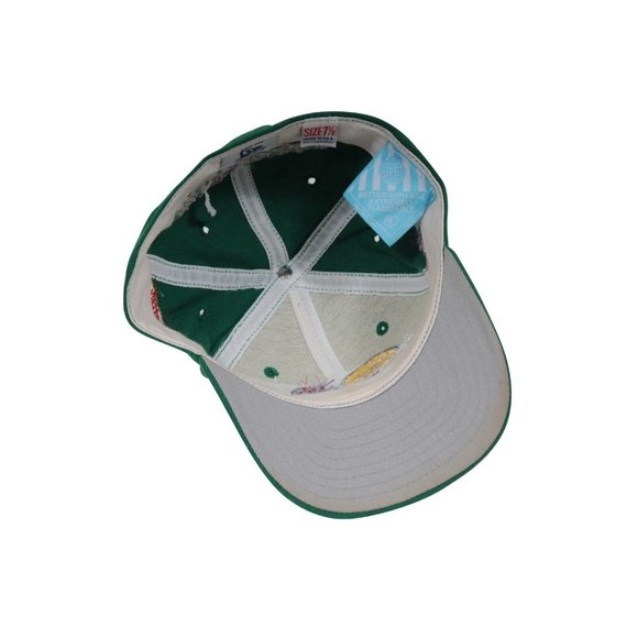 Better With Age Men Snapback Size 7 1/8 Green Put The Mental In Environmental - Picture 7 of 10